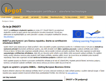 Tablet Screenshot of ingots.cz